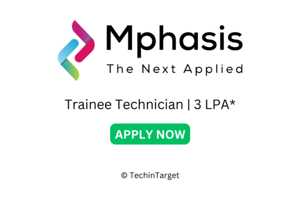 mphasis hiring for trainee technician