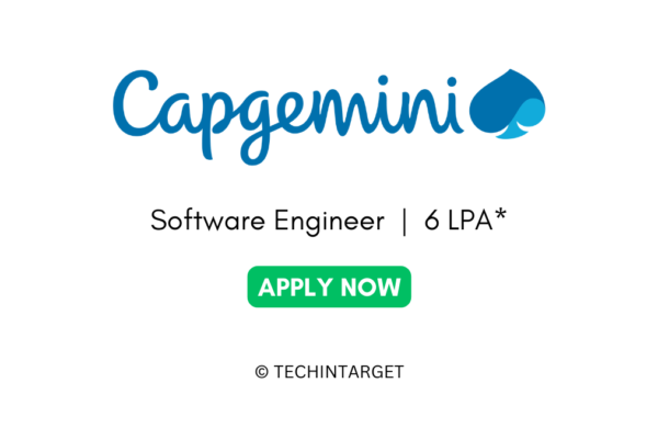 Capgemini Software Engineer 2025