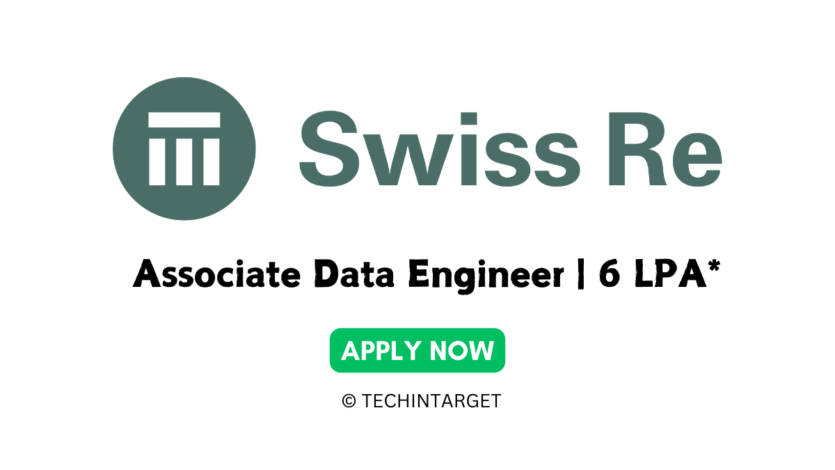 Swiss Re Hiring For Associate Data Engineer Jobs