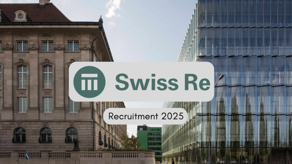 Swiss Re Recruitment 2025